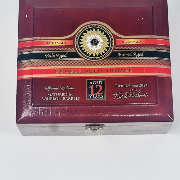 Two Empty Cigar Boxes Cohiba Nicaragua & Perdomo 12 Year Bourbon Barrel Aged - Picture 2 of 13